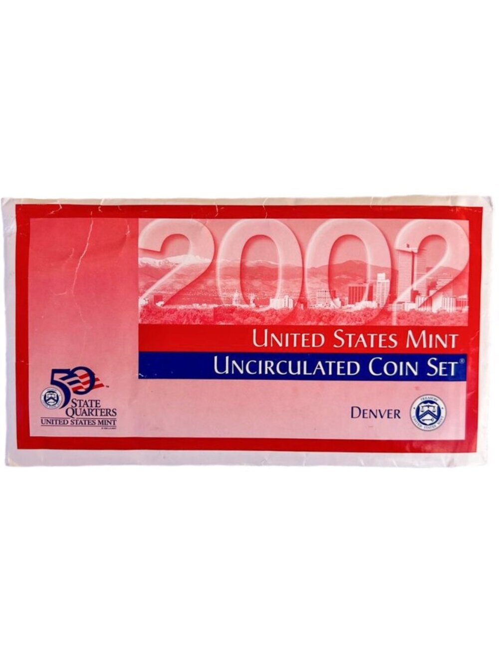 2002 Uncirculated Coin Set - US Mint in Original Government Packaging